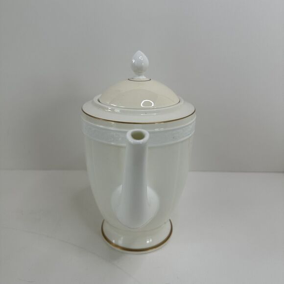 Villeroy & Boch Germany IVOIRE Chateau Collection 4 Cup Coffee Pot Lid NWT - Picture 12 of 14